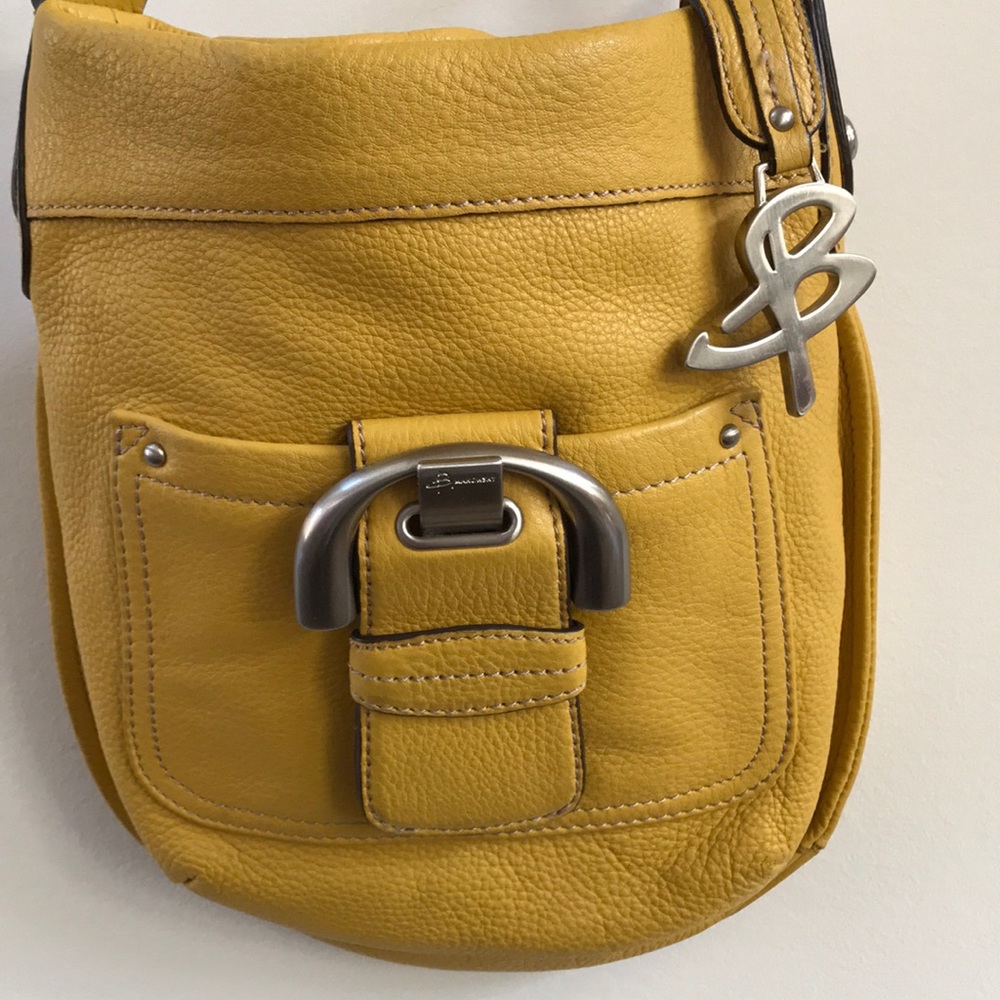 B. Makowsky Pebble Leather Crossbody